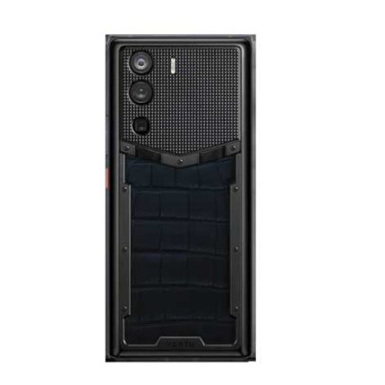 METAVERTU Curve 5G Web3 Navy Blue Alligator Skin