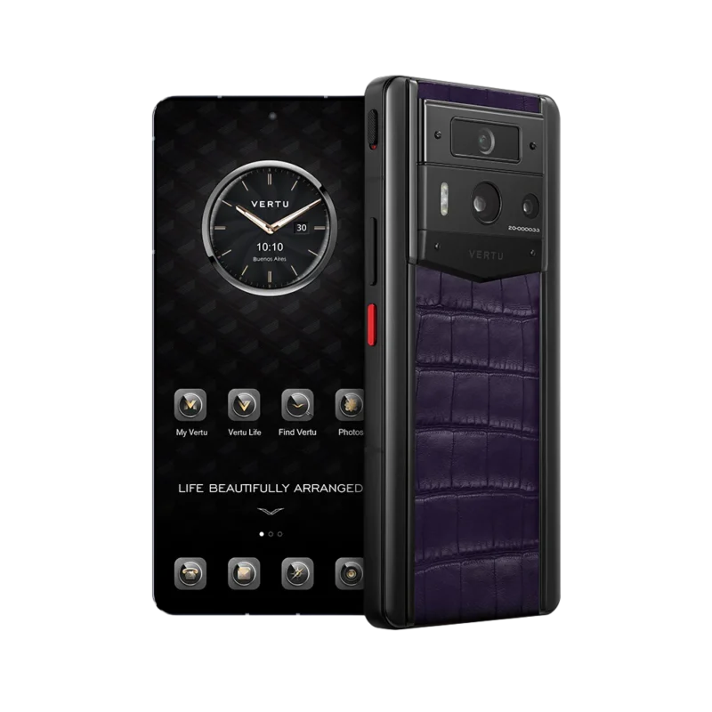 METAVERTU Max Web3 AI Purple Alligator Skin