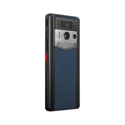 METAVERTU Max Web3 AI Blue Calfskin Silver