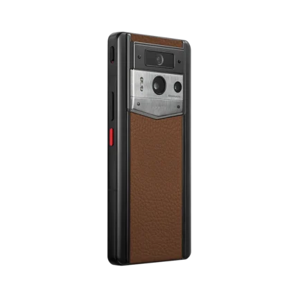 METAVERTU Max Web3 AI Brown Calfskin Silver