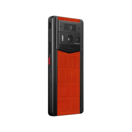 METAVERTU Max Web3 AI Orange Alligator Skin