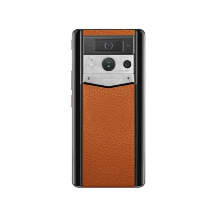 METAVERTU Max Web3 AI Orange Calfskin Silver