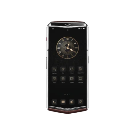 Agent Q Silver Advanced Set - Amber Brown Alligator Skin
