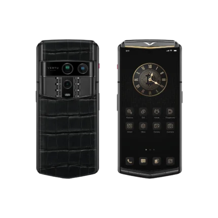 Agent Q Alligator Skin Gold Accent I