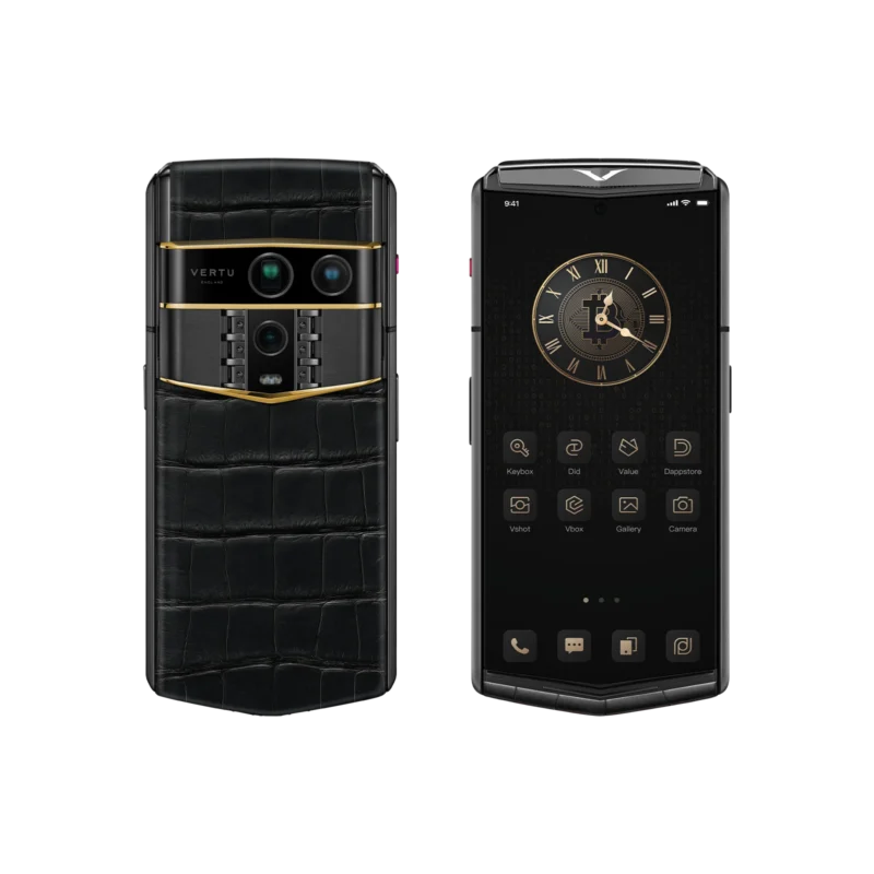 Agent Q Alligator Skin Gold Accent III