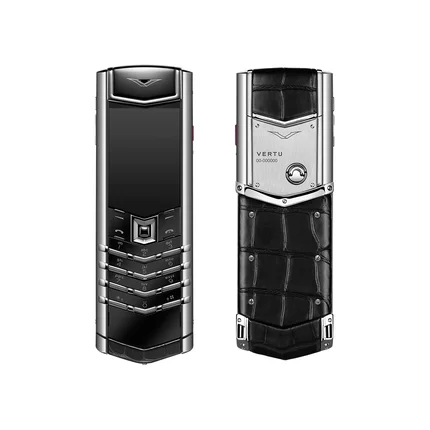 Signature S+ White Steel Alligator Skin - Basalt Black
