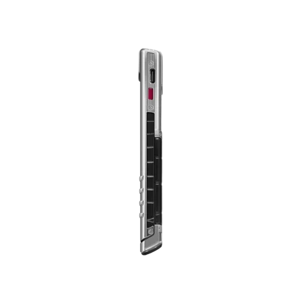 Signature S+ White Steel Alligator Skin - Basalt Black