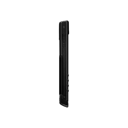 Signature S+ Black Steel Calfskin - Jade Black
