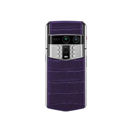 Agent Q Silver Advanced Set - Purple Alligator Skin