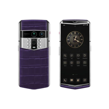 Agent Q Silver Advanced Set - Purple Alligator Skin