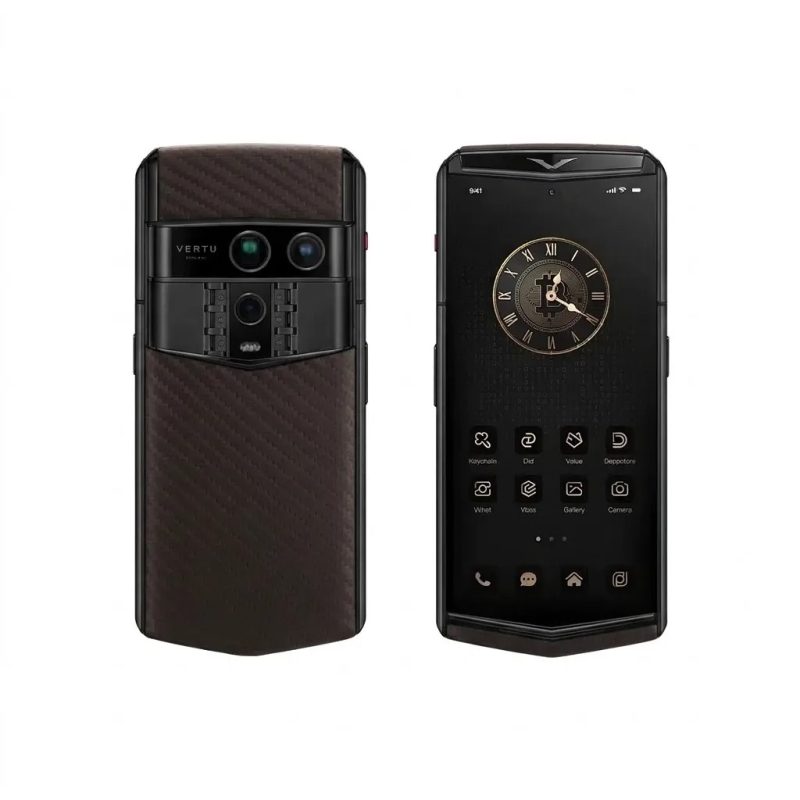 Agent Q Black Advanced Set - Carbon Fiber - Brown